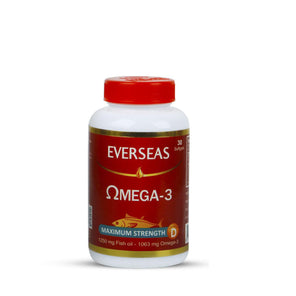 Everseas Omega-3 Maximum Strength Softgels - Sois Life Sciences