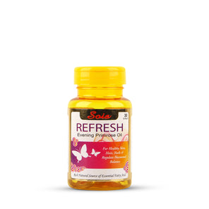 Buy 3 Sestol Sachets and get 1 Refresh Softgel 30's free. Supports hormonal balance, improves ovarian function, and aids fertility.