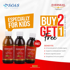 fish cod liver oil everseas syrup for kids health buy 2 get 1 free offer