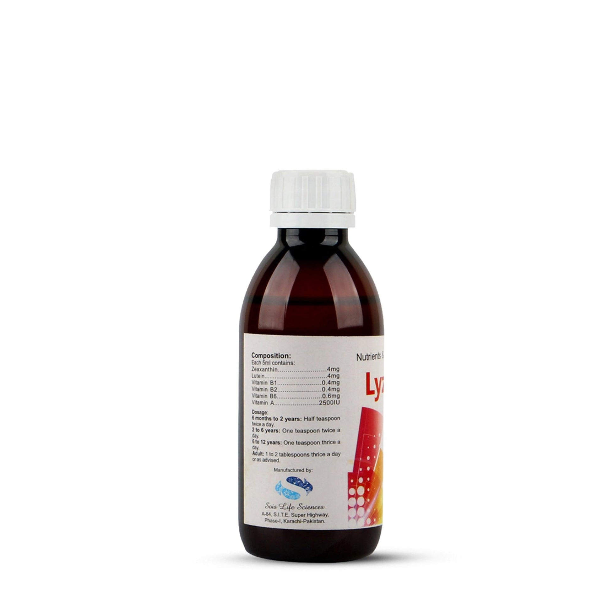 Lyzim Syrup - Sois Life Sciences