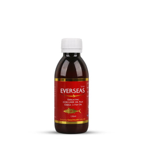 Buy 1 Everseas Syrup, Get 1 Free - Promotes healthy brain development, vision, strong bones, overall growth, and strong immunity.