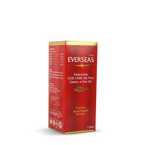 Buy 1 Everseas Syrup, Get 1 Free - Promotes healthy brain development, vision, strong bones, overall growth, and strong immunity.